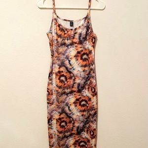Shein colorful Maxi Dress, size Small.  See description for measurements. EUC